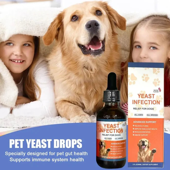 1/2/3PCS 60ML Dog Pet Drops Gentle Care Supplement To Maintain Healthy Coat and Skin for Dogs PET CARE Happy Tails Pet Shop Store