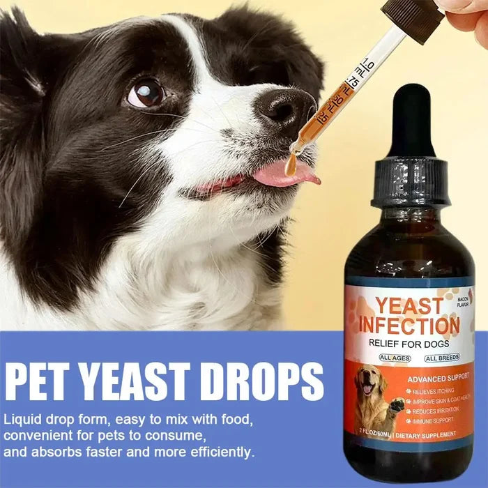 1/2/3PCS 60ML Dog Pet Drops Gentle Care Supplement To Maintain Healthy Coat and Skin for Dogs PET CARE Happy Tails Pet Shop Store