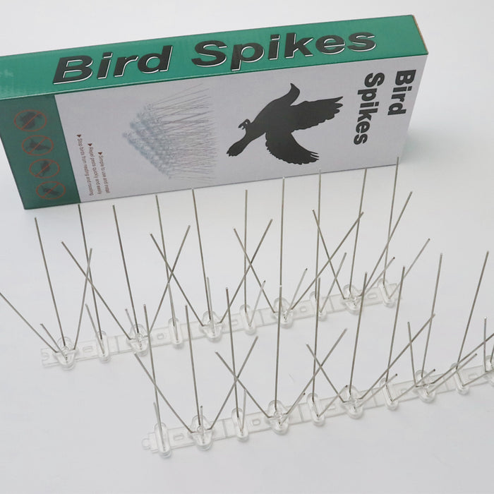 14Pcs Bird Spikes Kit Stainless Steel Bird Repeller Set