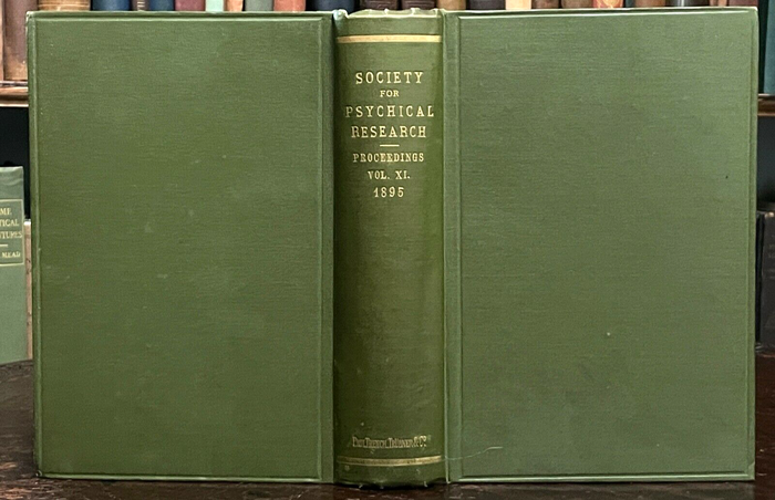 1895 - SOCIETY FOR PSYCHICAL RESEARCH - OCCULT SPIRITUALISM MAGIC GHOSTS PSYCHIC