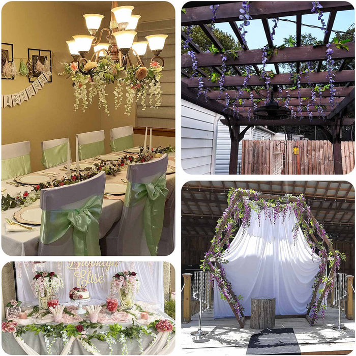 Decorative floral arrangements for events and celebrations.