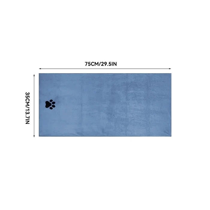 Blue 35x75cm