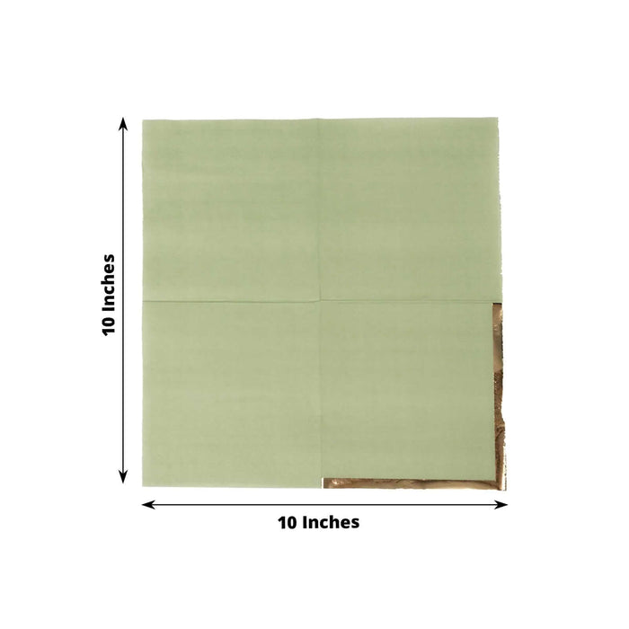 Green 10x10 inch adhesive vinyl sheets for crafting projects