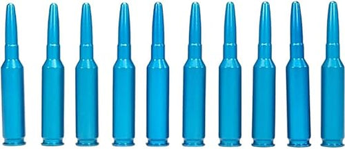 A-Zoom Action Proving Dummy Round 6.5 Creedmoor Blue Pack of 10