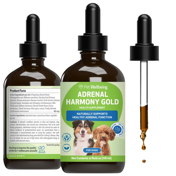 Adrenal Harmony Gold - Supports Cortisol Levels & Adrenal Function in Dogs