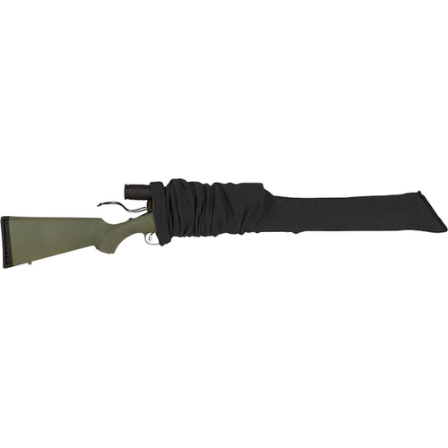 Allen Gun Sock Knit fabric Black