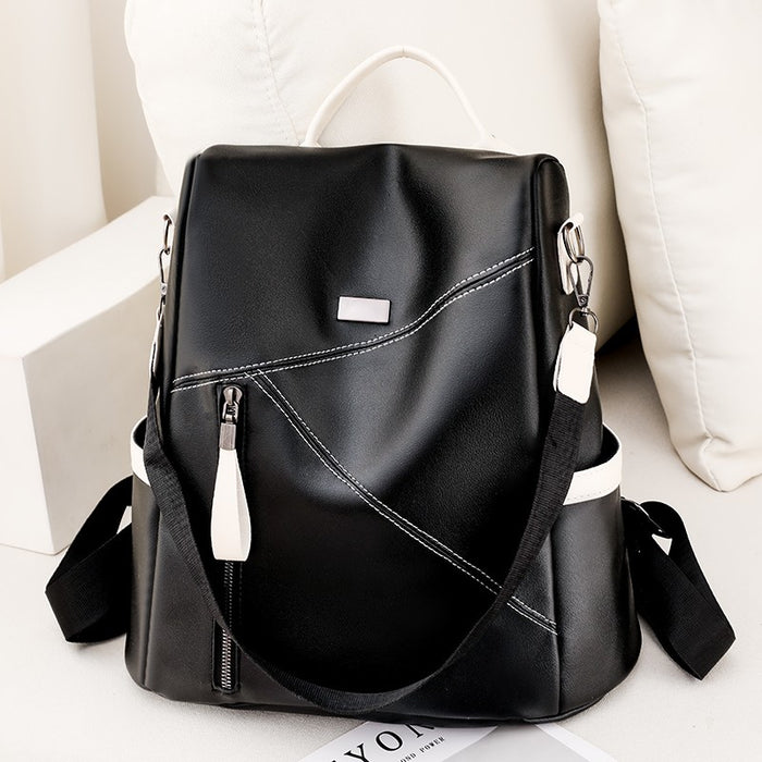 Anti-Theft Soft PU Leather Women's Backpack Fashion