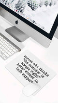 Anyone Who Thinks Customer Is Always Right Funny Office Mouse Pad