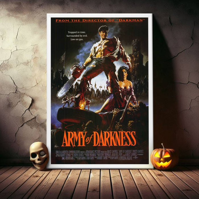 "Army Of Darkness" (1992) Framed Movie Poster
