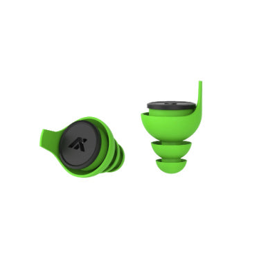 Axil XP Reactor Ear Plugs 33dB Green