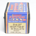Barnes .257 Diameter 100 Grain Polymer Tip TTSX 50 Count Bullets