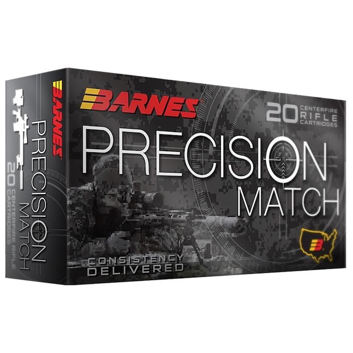 Barnes Ammunition 223 Remington 55 Grain Match Burner Open Tip Match 20 Count