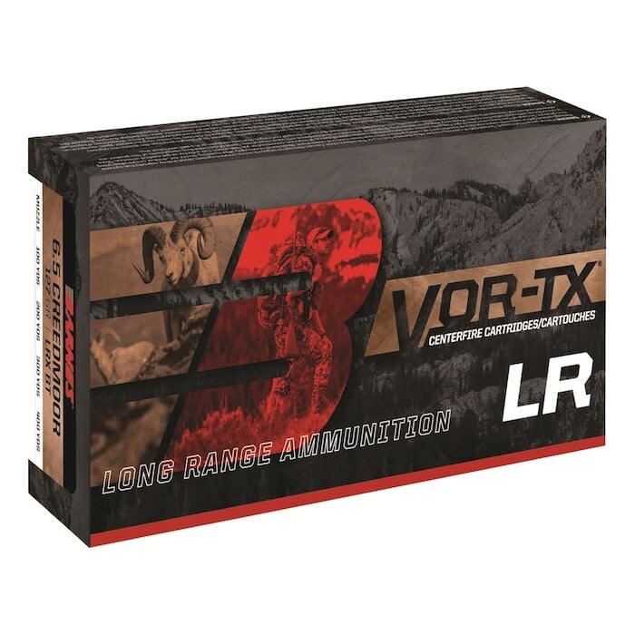Barnes VOR-TX Long Range Ammunition 7mm PRC 160 Grain LRX Polymer Tipped Box of 20