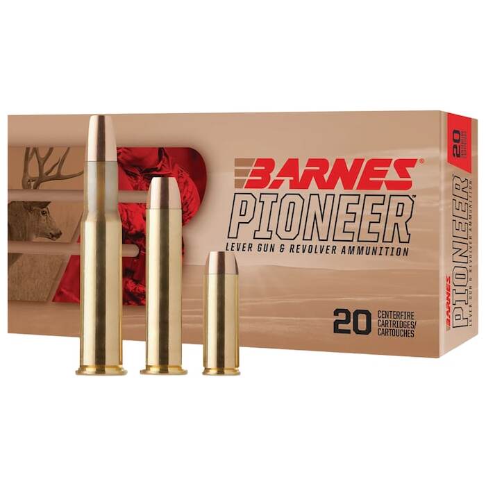 Barnes VOR-TX Pioneer Ammunition 30-30 Winchester 150 Grain TSX Solid Hollow Point Box of 20