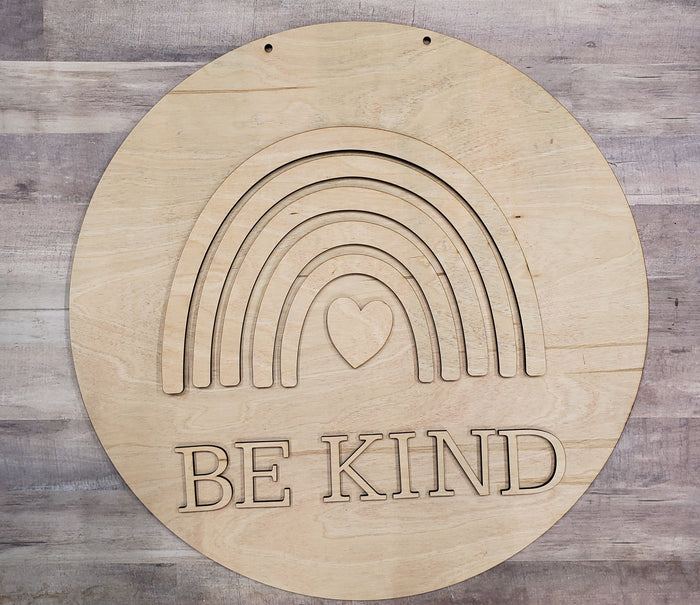 Be Kind Rainbow Round