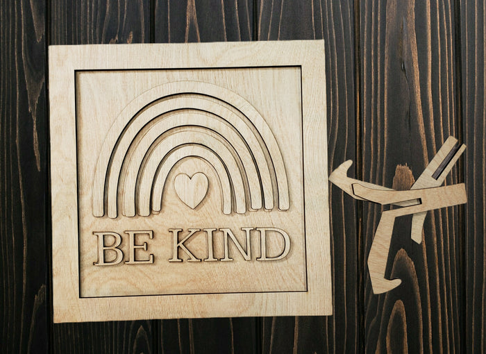 Be Kind Rainbow Stand