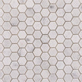 Bianco Carrara Hex Mosaic Stone TileStyle