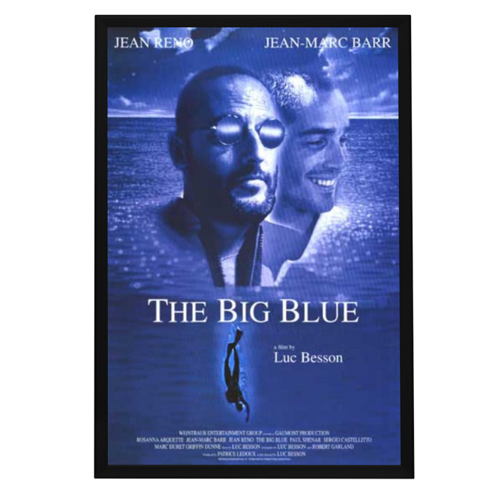 "Big Blue" (1988) Framed Movie Poster