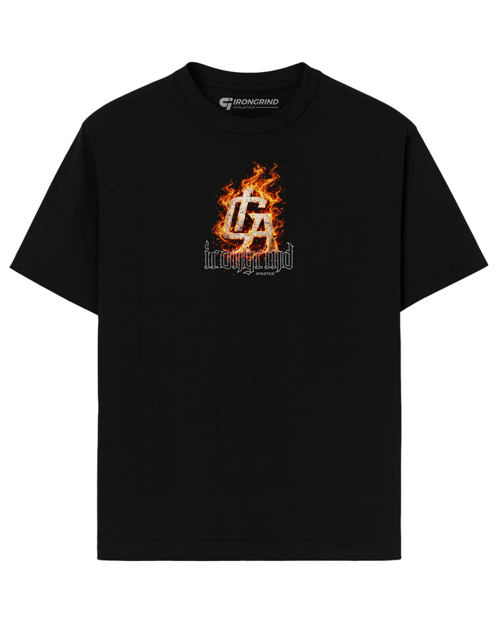 'Born In Fire' Heavyweight T-Shirt