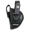 Bulldog Cases Belt Clip Holster Right Hand Most Large Frame Semi Autos Nylon Black Large