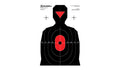 ‎Caldwell Silhouette Dual Zone Target 12" x 18" Pack of 8