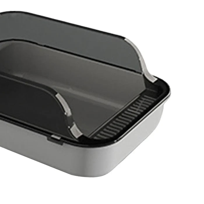 Cat Litter Box Kitten Potty Toilet for Small Medium Large Cats Small Animals Happy Tails Pet Shop Store