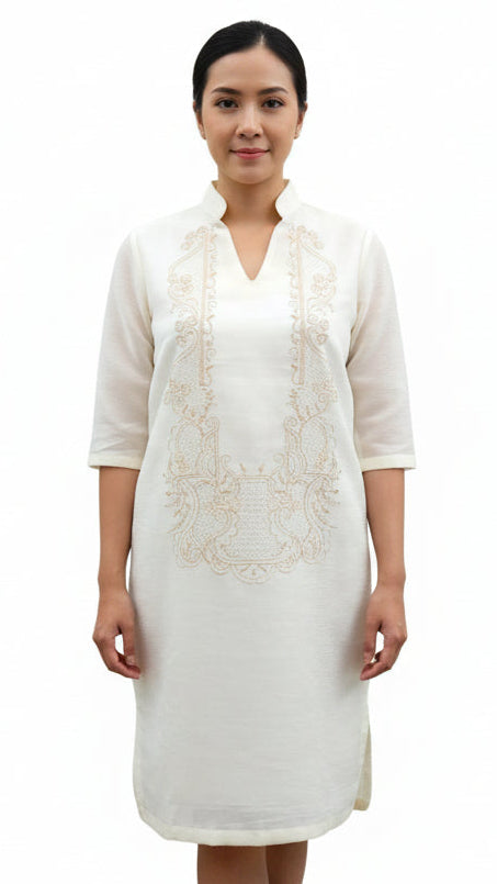 CB03 - Couple's Barong - Matching Barong Tagalog & Filipiniana