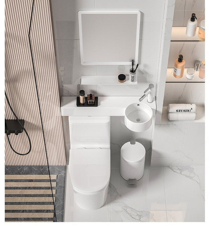Ceramic Washbasin White Bathroom Sink 700mm