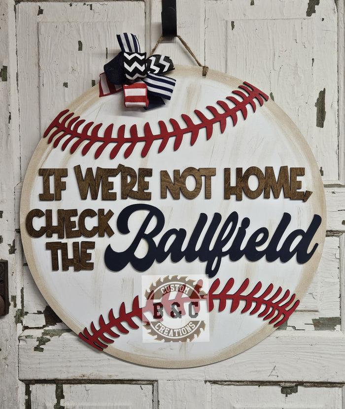 Check the ballfield