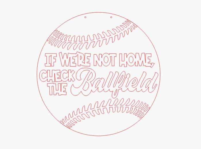 Check the ballfield