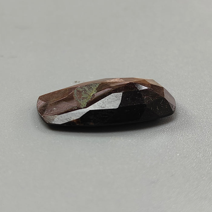 Chocolate Sapphire Gemstone Faceted Cut: 17.20cts Natural Untreated Golden Brown Sapphire Cushion Shape 24*9.5mm 1pc for Jewelry