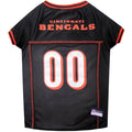 CINCINNATI BENGALS DOG JERSEYS- ORANGE TRIM, NFL Jerseys - Bones Bizzness