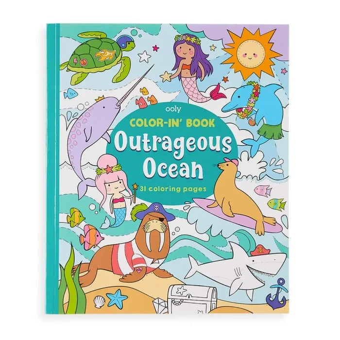 Color-in' Book: Outrageous Ocean