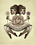 Conjoined Twins Fine Art Print