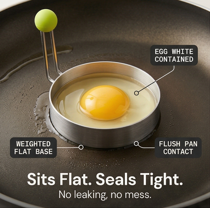 Crackle – Fun Shape Egg and Pancake Molds