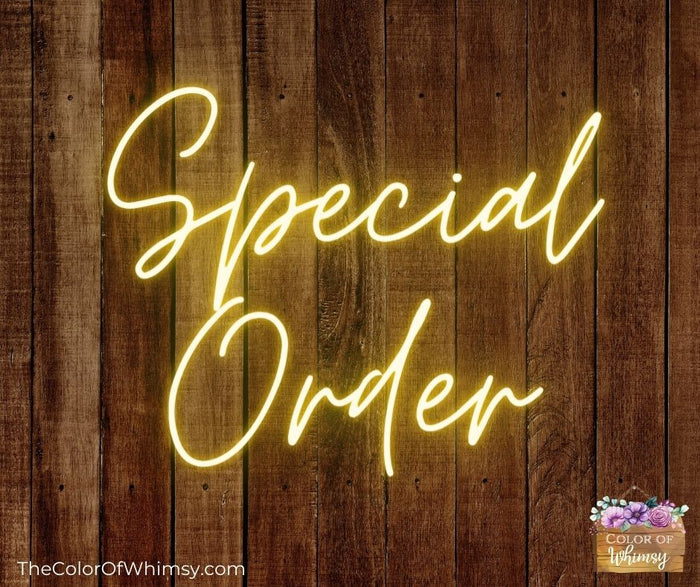 Custom Order - Names