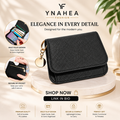 Cute Cowhide Zipper Coin Purse for Fashion Lovers