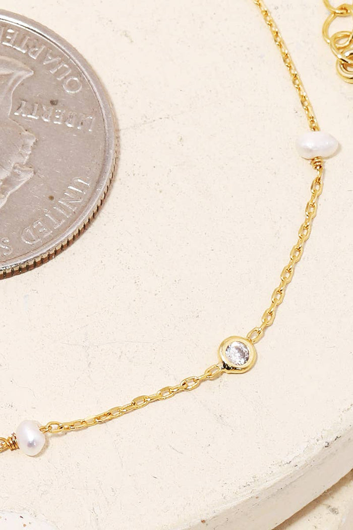Dainty Chain Clasp Bracelet