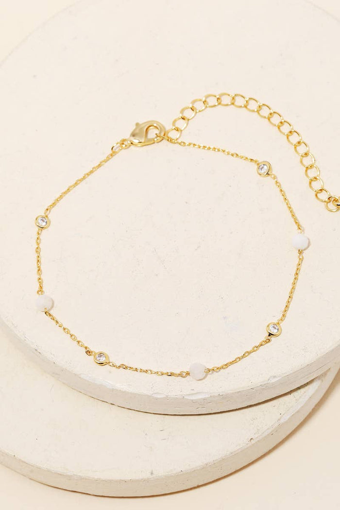 Dainty Chain Clasp Bracelet