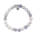 Defining Bracelet- Hope Bracelet with Purple Turquoise Gemstones