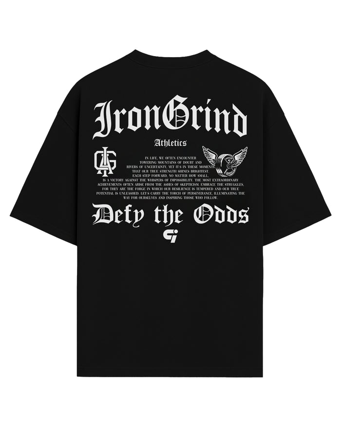 'Defy The Odds' Box T-Shirt