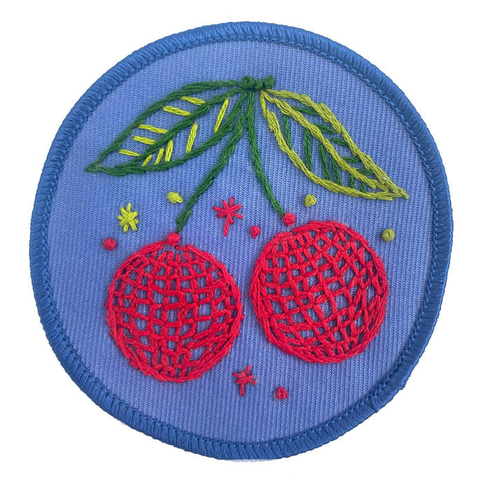DIY Embroidery Patch Kit-Red Things Pack