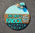 Do not knock dog