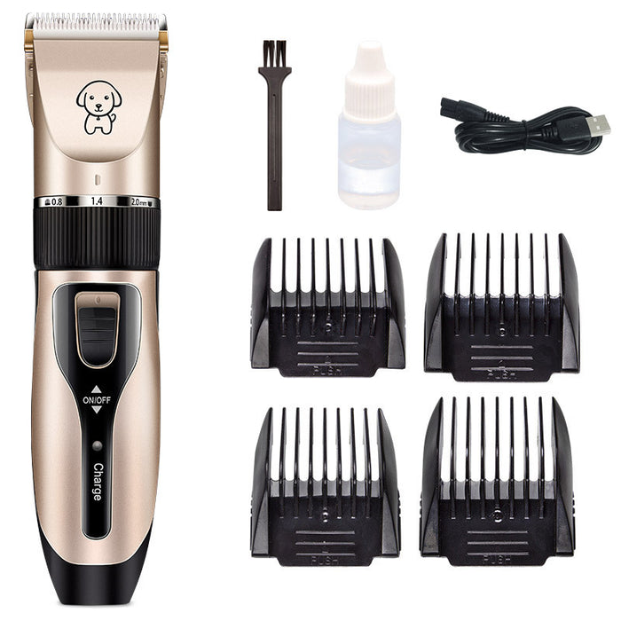 Dog Hair Clippers TrimPaw Low-Noise Pet Grooming Trimmer