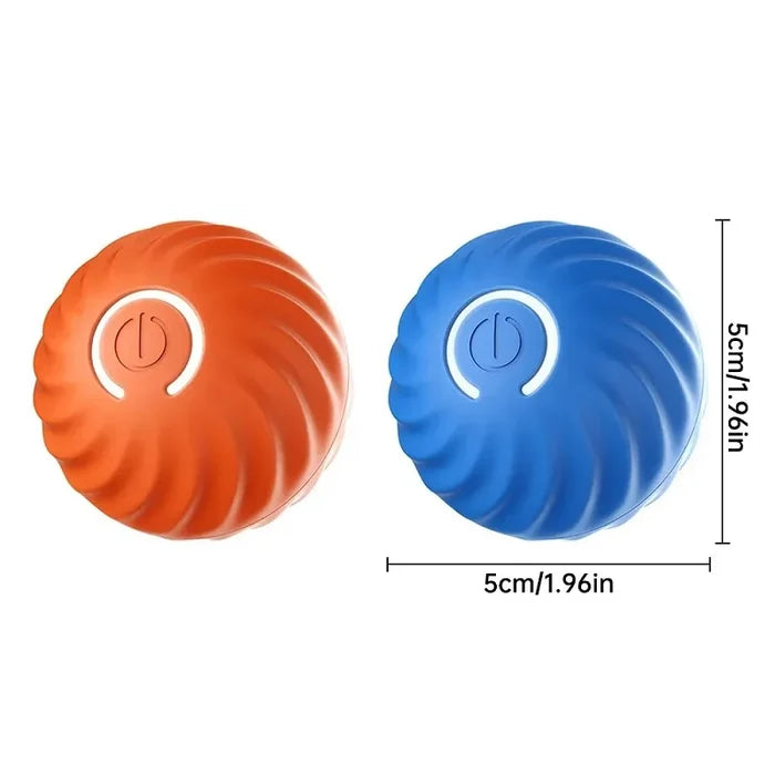 Dog Toy Ball Automatic Moving Bouncing Rolling Ball USB Smart Puppy Interactive Dog Chew Toy Ball Happy Tails Pet Shop Store