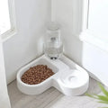Double Dog and Cat Bowl-Pet and Food Bowl Set with, Pet Feeding Bowl Suitable for Cats and Small Dogs Happy Tails Pet Shop Store