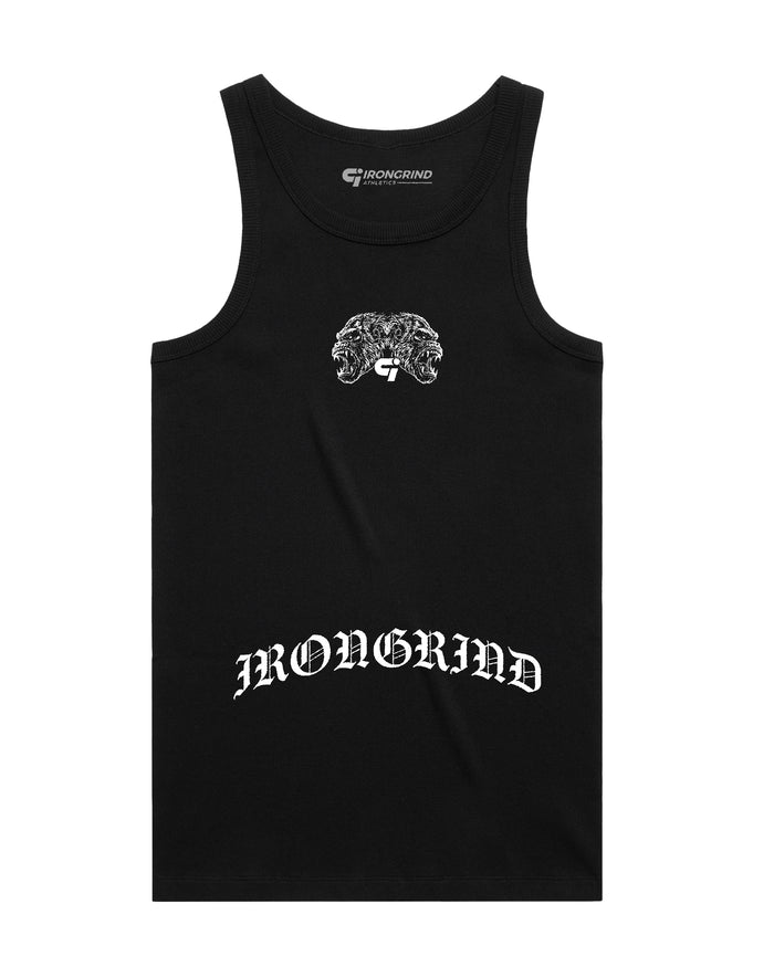 'Double G' Organic Rib Singlet