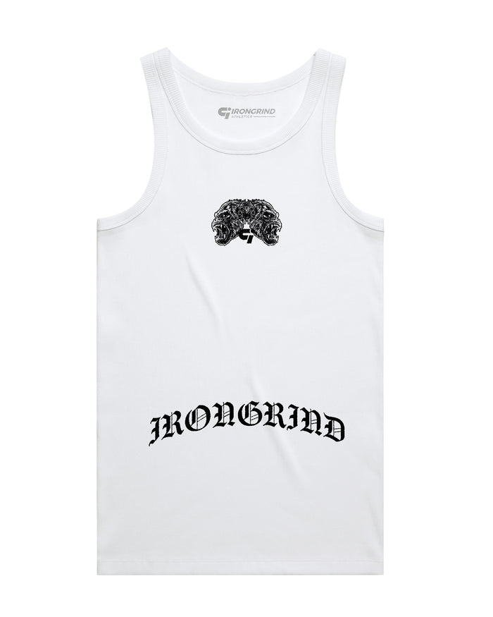 'Double G' Organic Rib Singlet