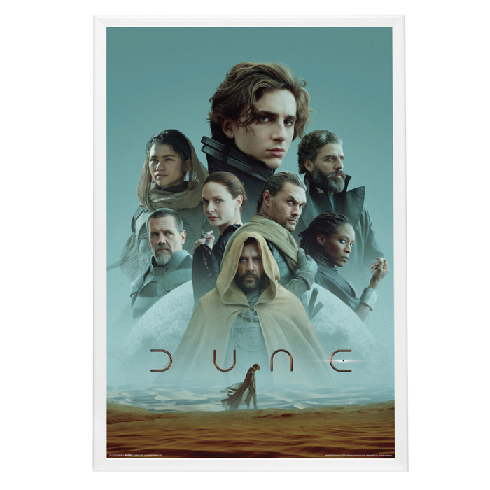 "Dune" (2021) Framed Movie Poster
