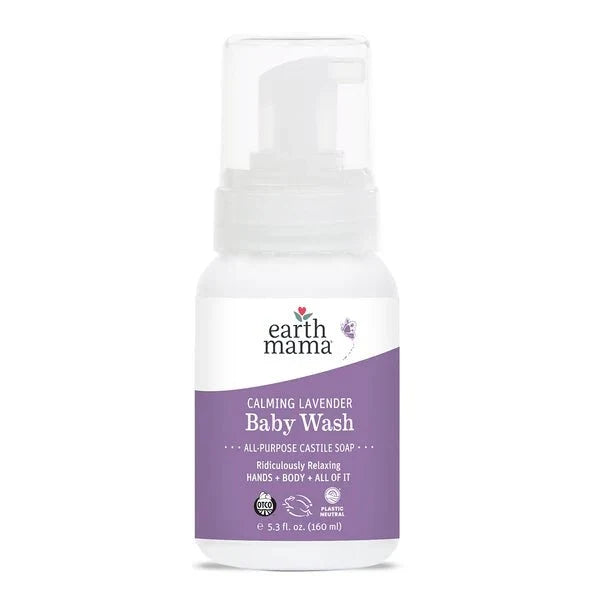 Earth Mama Calming Lavender Castile Baby Wash - Formuland